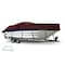 Eevelle Boat Cover CABIN CRUISER Inboard Fits 20ft 6in L up to 102in W Burgundy SCHPCBN20102-BRG - alternate 1
